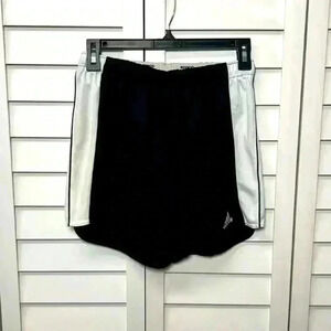 Adidas Climalite Athletic Shorts Size Small Black & White
